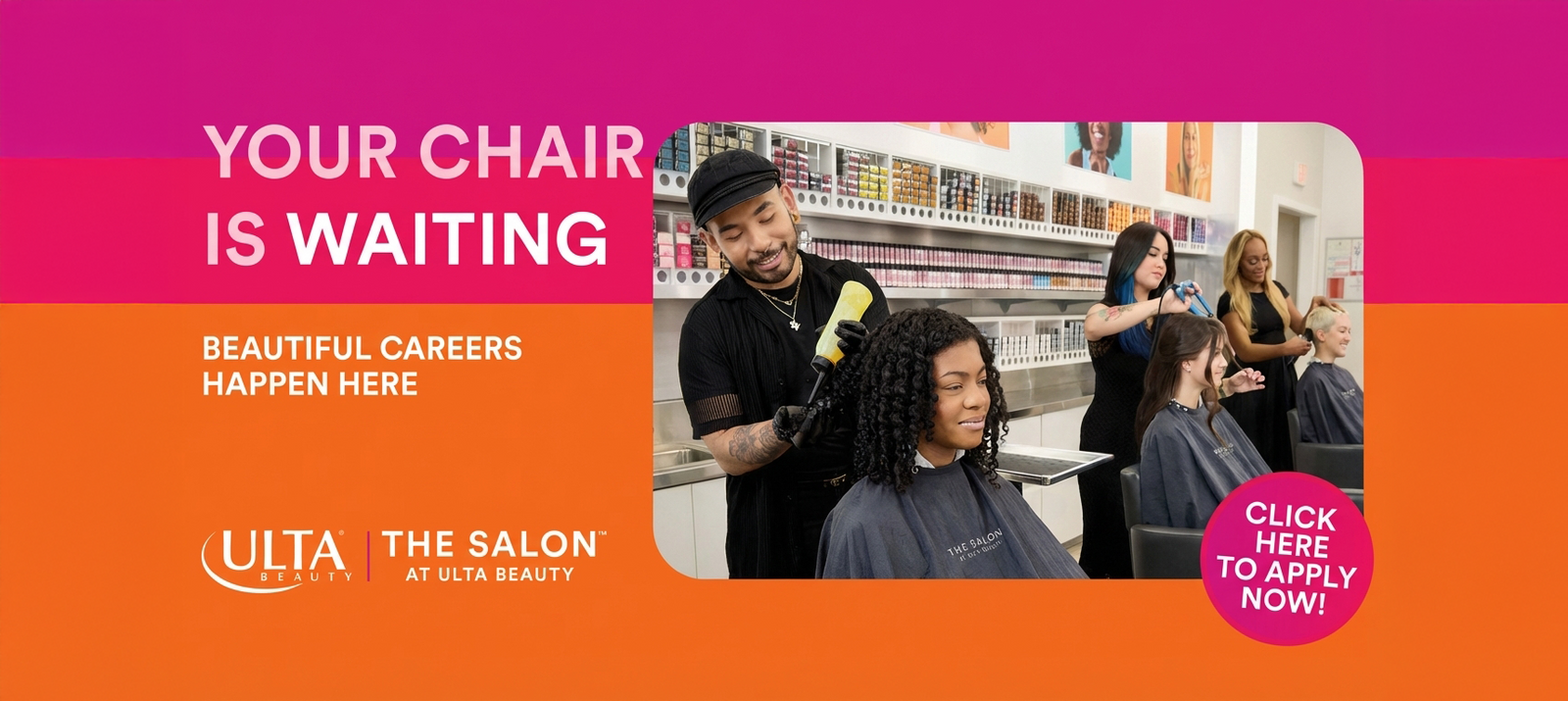 Rotating banner slide