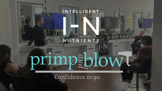 Primp & Blow Chooses Intelligent Nutrients: High-Performance Clean Beauty, Elevated