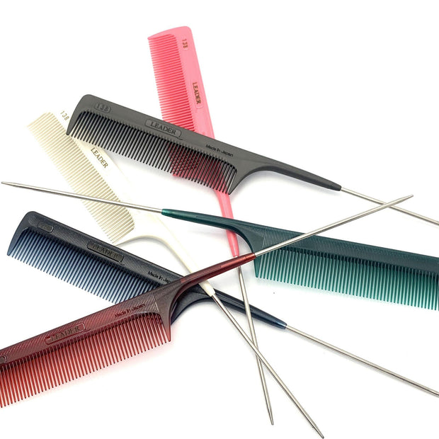 Leader SP 138 Metal Tailcomb Hairbrained 