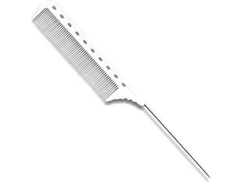 YS Park 122 Extra Long Tail Comb Combs YS Park White 